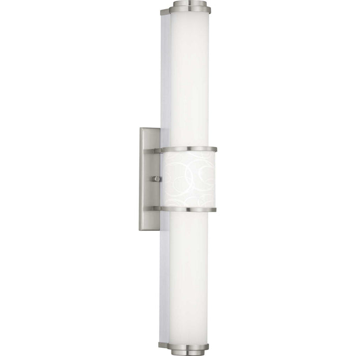 Progress Lighting P300205-009-30 LED Linear Bath, Brushed Nickel