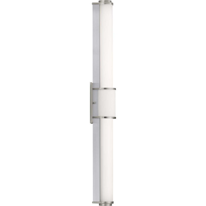 Progress Lighting P300206-009-30 LED Linear Bath, Brushed Nickel