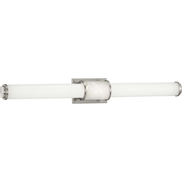 Progress Lighting P300206-009-30 LED Linear Bath, Brushed Nickel