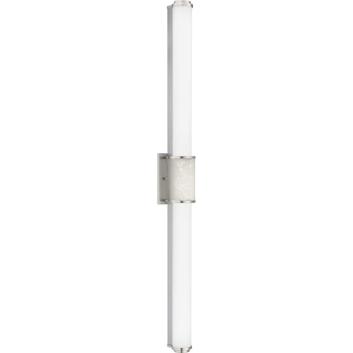 Progress Lighting P300207-009-30 LED Linear Bath, Brushed Nickel