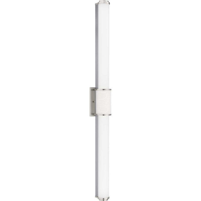 Progress Lighting P300207-009-30 LED Linear Bath, Brushed Nickel