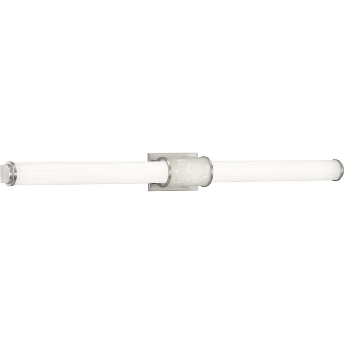 Progress Lighting P300207-009-30 LED Linear Bath, Brushed Nickel