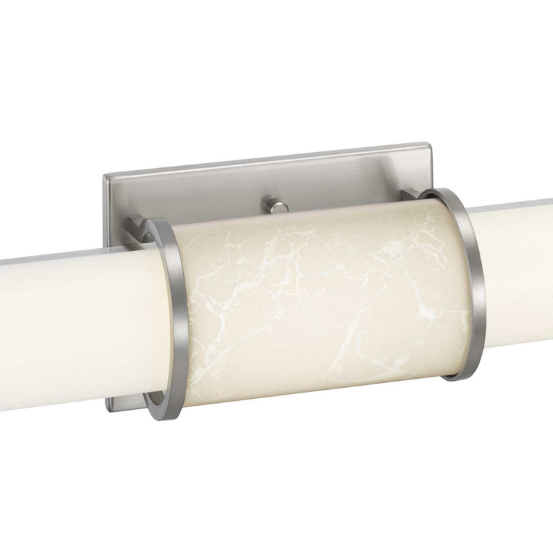 Progress Lighting P300207-009-30 LED Linear Bath, Brushed Nickel