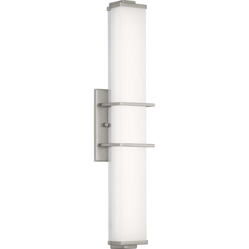 Progress Lighting P300211-009-30 LED Linear Bath, Brushed Nickel