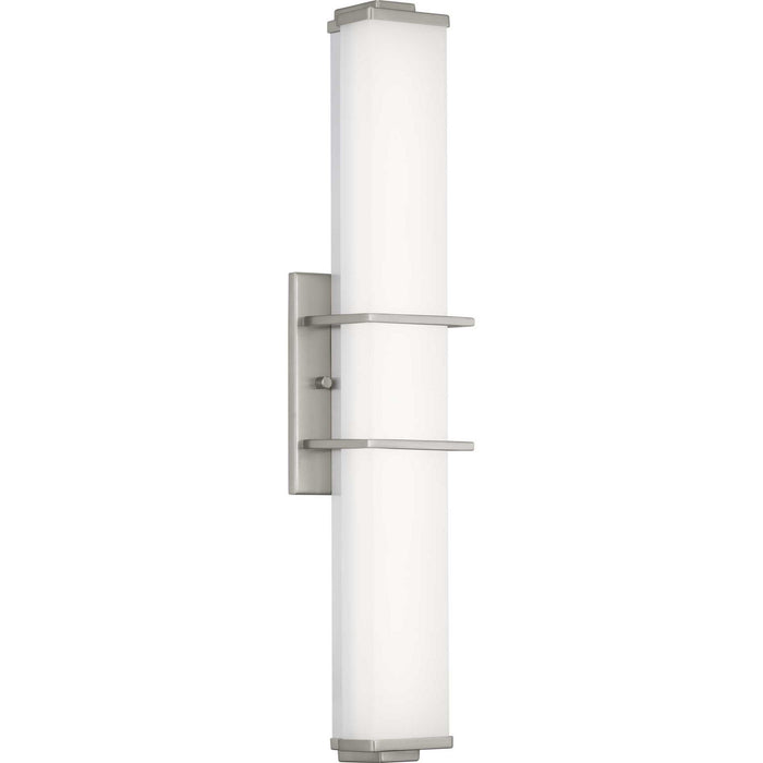 Progress Lighting P300211-009-30 LED Linear Bath, Brushed Nickel
