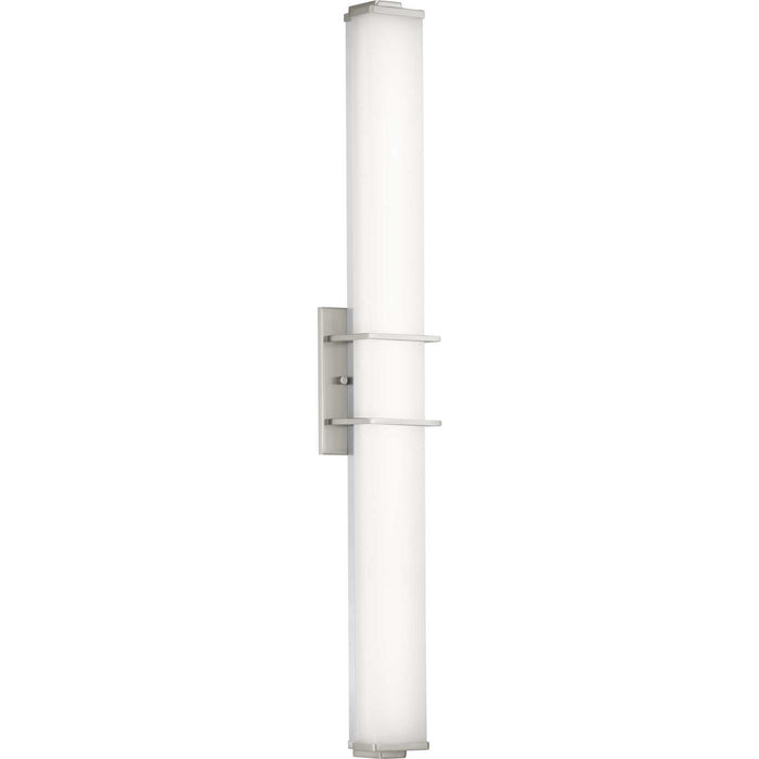 Progress Lighting P300212-009-30 LED Linear Bath, Brushed Nickel