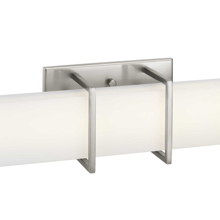 Progress Lighting P300213-009-30 LED Linear Bath, Brushed Nickel