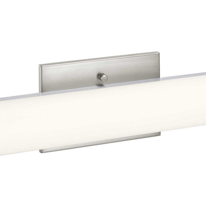 Progress Lighting P300223-009-30 LED Linear Bath, Brushed Nickel