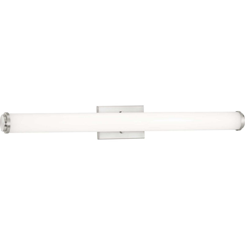 Progress Lighting P300224-009-30 LED Linear Bath, Brushed Nickel