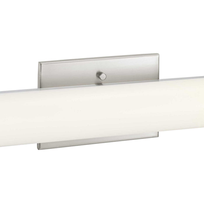 Progress Lighting P300224-009-30 LED Linear Bath, Brushed Nickel