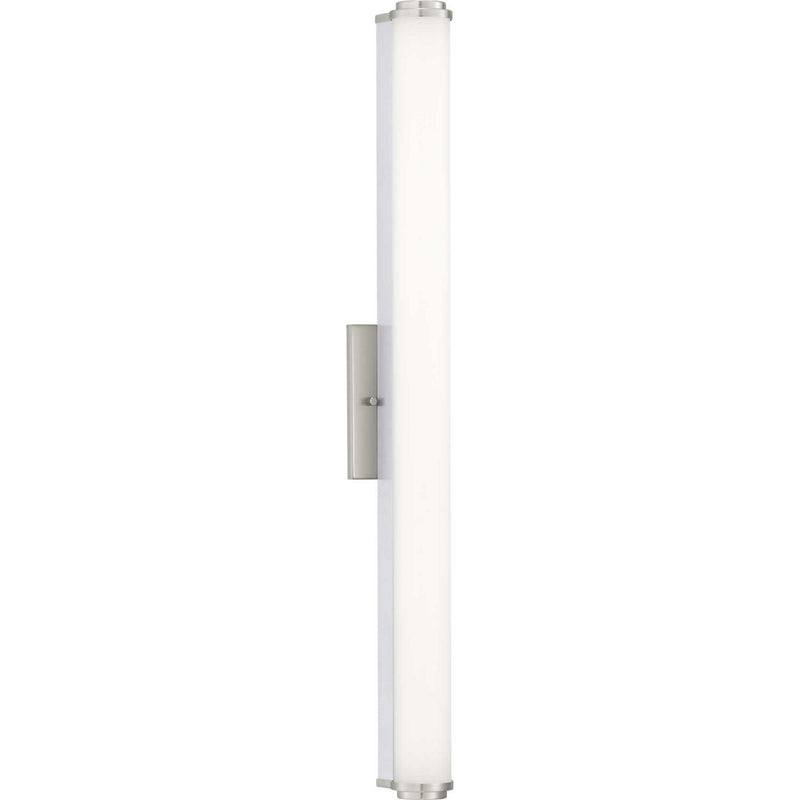 Progress Lighting P300224-009-30 LED Linear Bath, Brushed Nickel