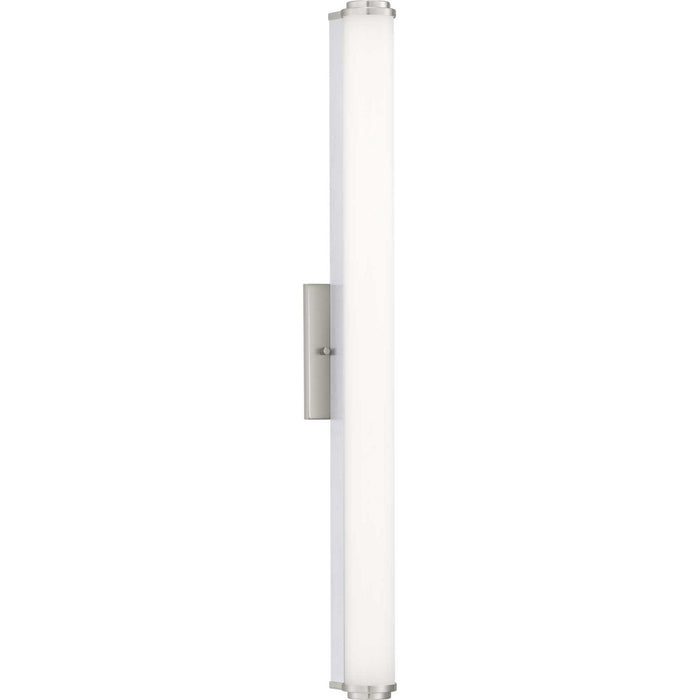Progress Lighting P300224-009-30 LED Linear Bath, Brushed Nickel