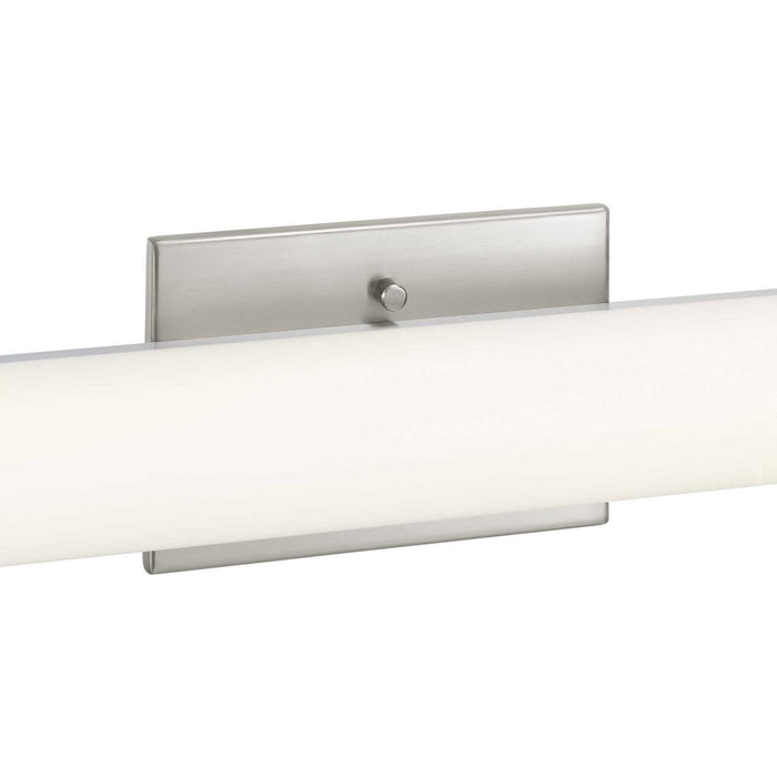 Progress Lighting P300225-009-30 LED Linear Bath, Brushed Nickel