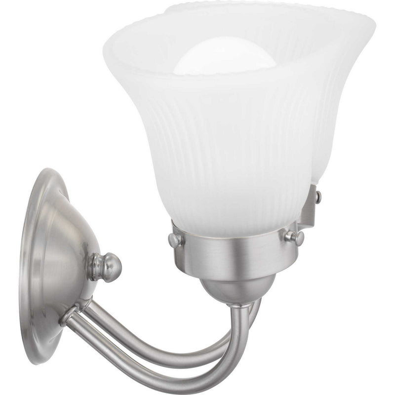 Progress Lighting P3288-09ET Two Light Bath Bracket, Brushed Nickel