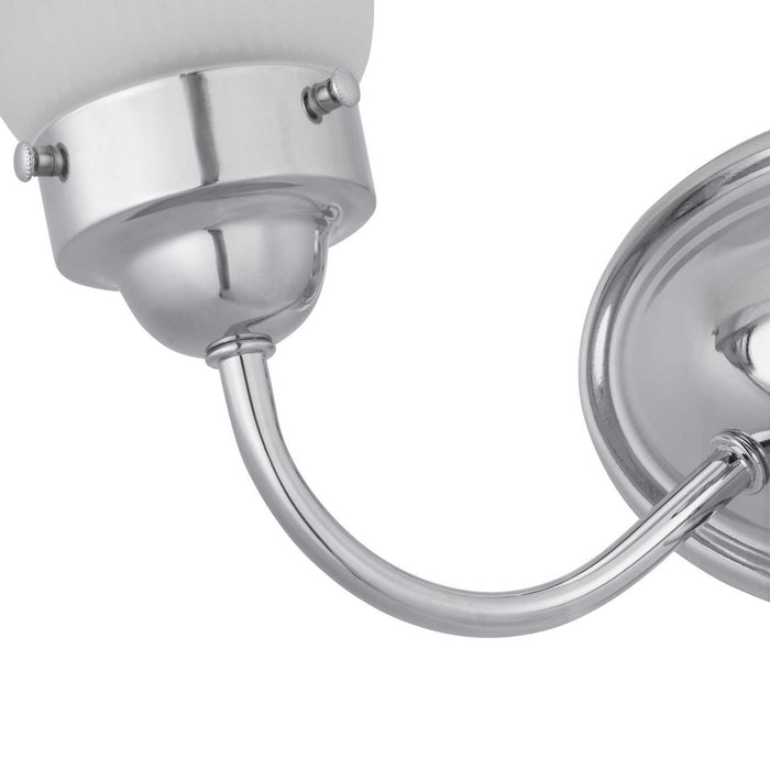 Progress Lighting P3288-15ET Two Light Bath Bracket, Polished Chrome