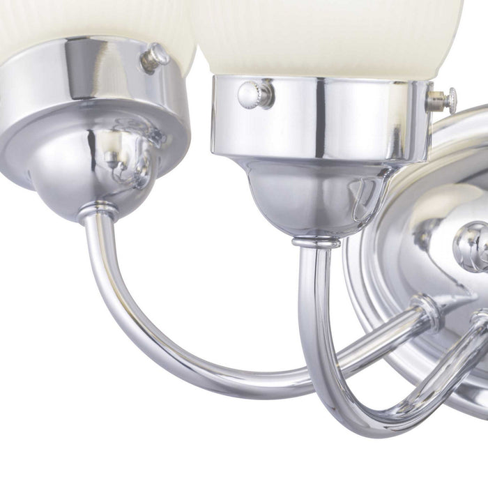 Progress Lighting P3289-15ET Three Light Bath Bracket, Polished Chrome