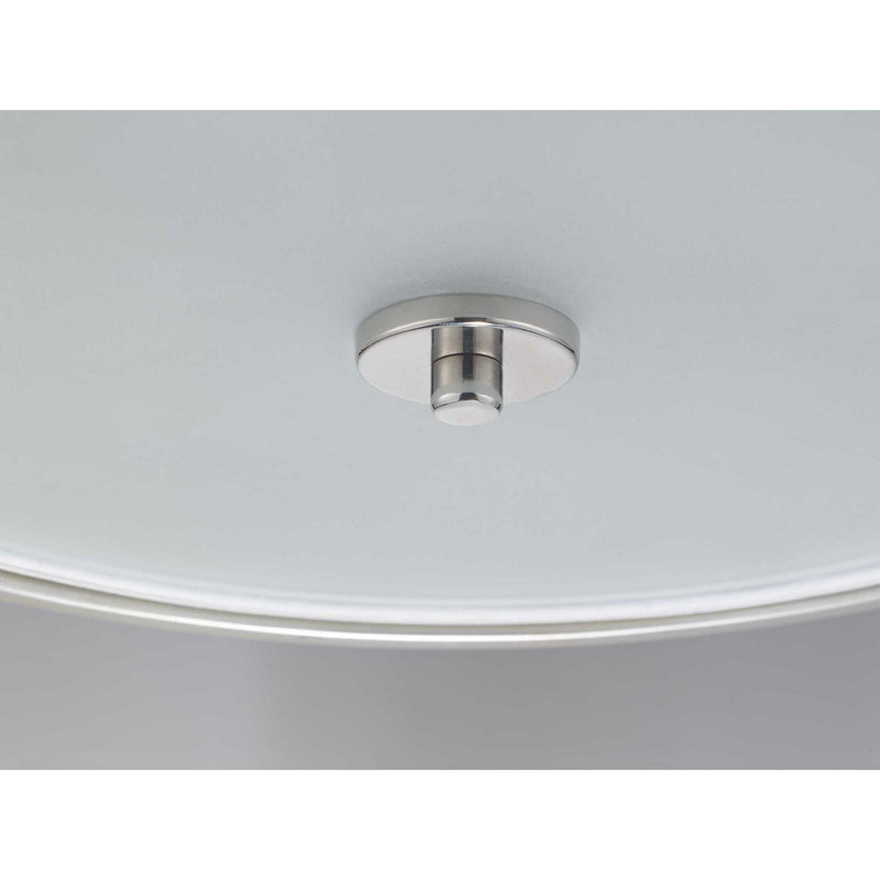 Progress Lighting P350132-134 Three Light Flush Mount, Silver Ridge