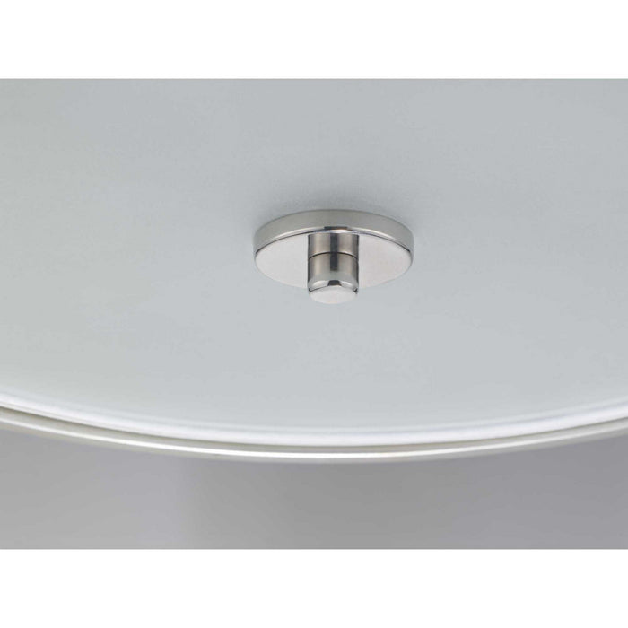 Progress Lighting P350132-134 Three Light Flush Mount, Silver Ridge