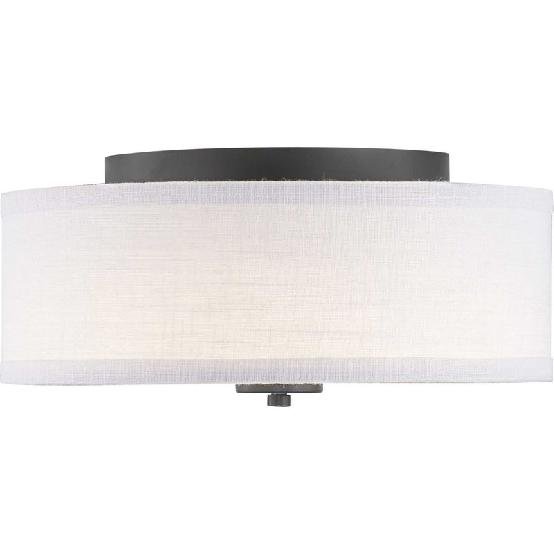 Progress Lighting P350135-143-30 LED Semi-Flush, Graphite