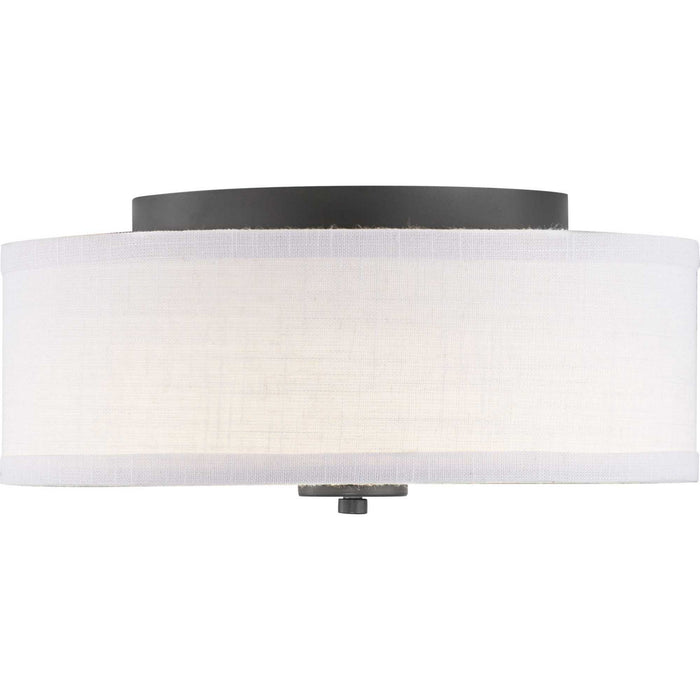 Progress Lighting P350135-143-30 LED Semi-Flush, Graphite