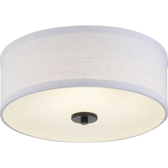 Progress Lighting P350135-143-30 LED Semi-Flush, Graphite