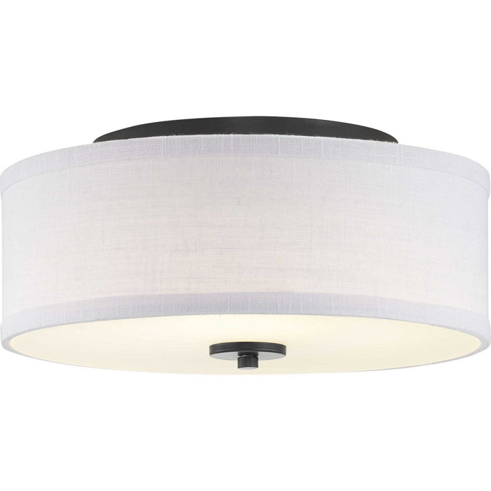 Progress Lighting P350135-143-30 LED Semi-Flush, Graphite