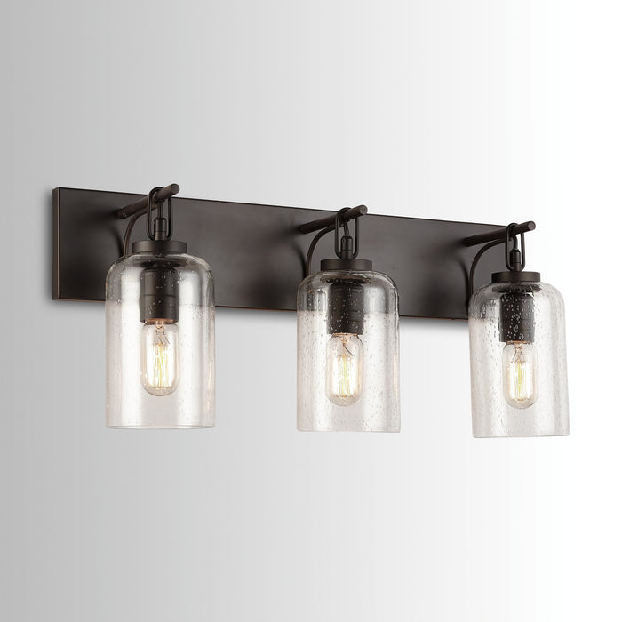 Capital Lighting 131331OB-464 Three Light Vanity, Old Bronze