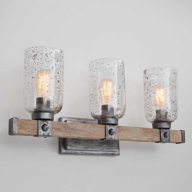 Capital Lighting 134931UW-482 Three Light Vanity, Urban Wash