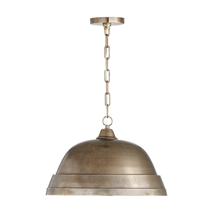 Capital Lighting 330311XN One Light Pendant, Oxidized Nickel