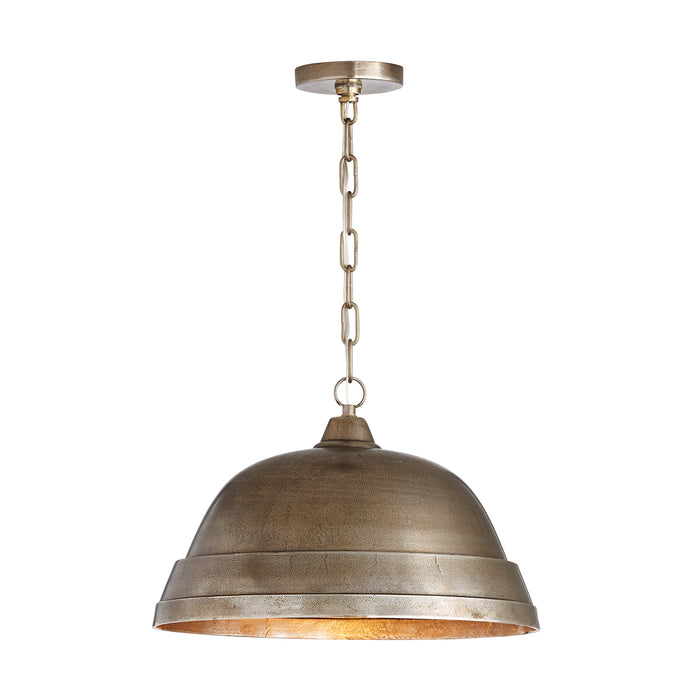 Capital Lighting 330311XN One Light Pendant, Oxidized Nickel