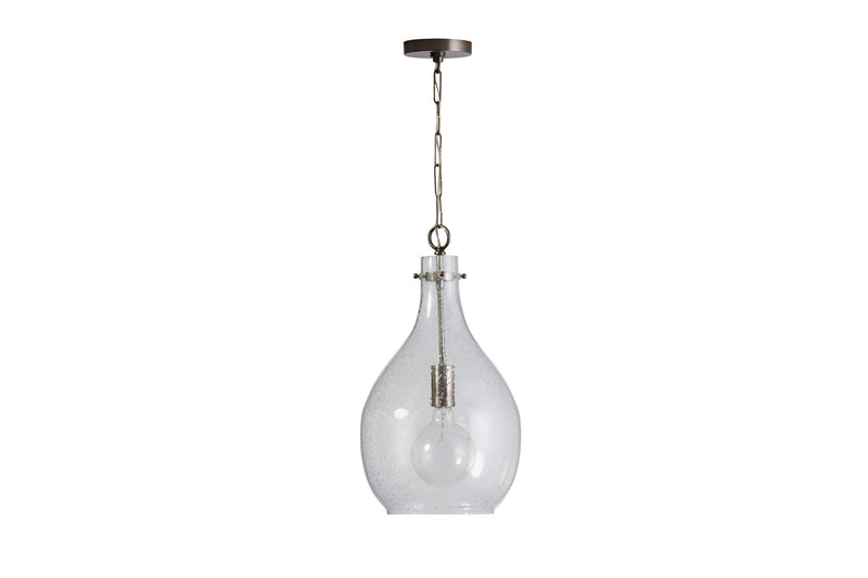 Capital Lighting 333813PP-471 One Light Pendant, Polished Pewter