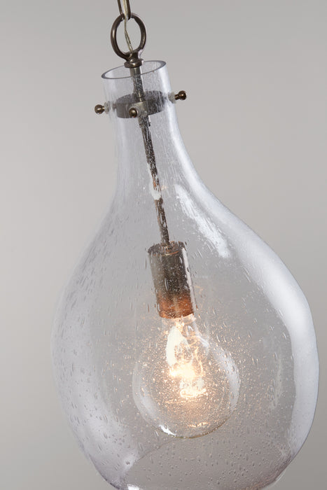 Capital Lighting 333813PP-471 One Light Pendant, Polished Pewter