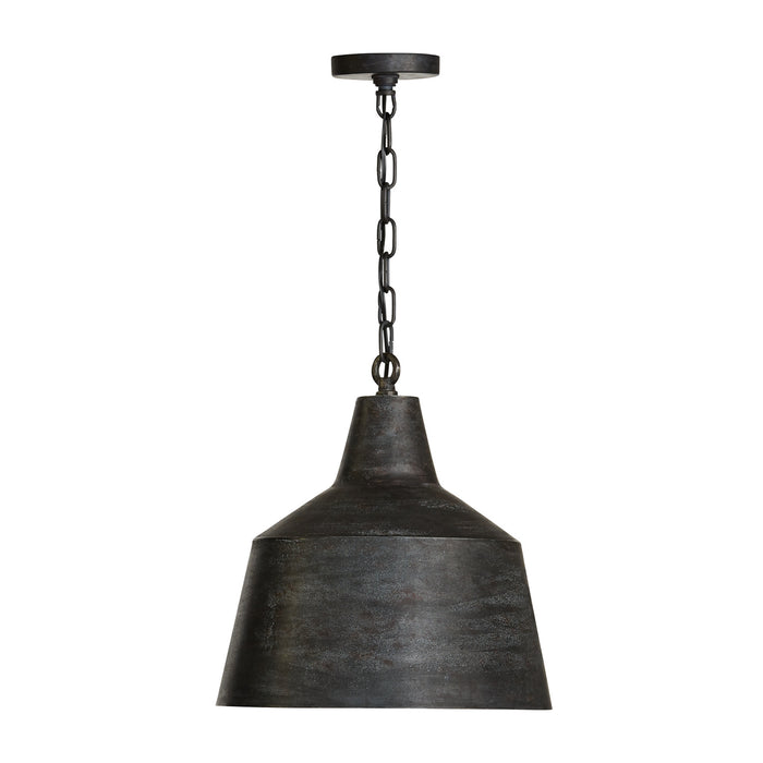 Capital Lighting 335311QY One Light Pendant, Quarry