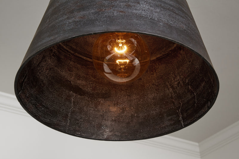 Capital Lighting 335311QY One Light Pendant, Quarry