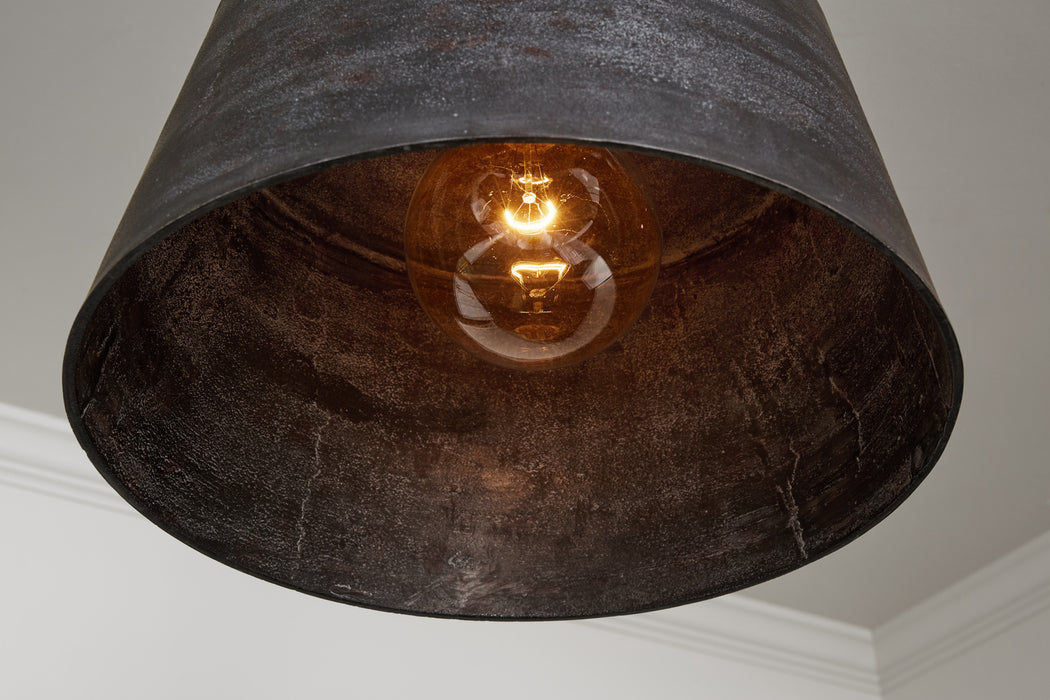 Capital Lighting 335311QY One Light Pendant, Quarry