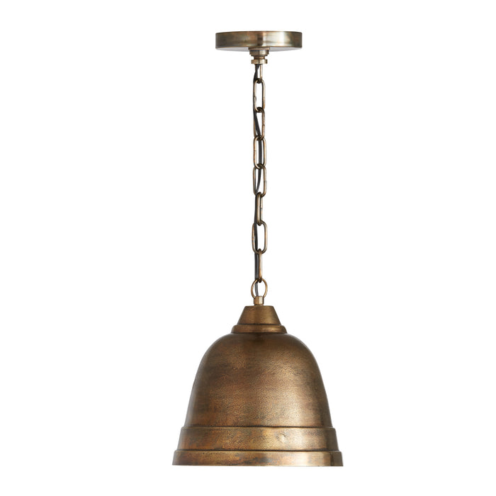 Capital Lighting 335312XB One Light Pendant, Oxidized Brass