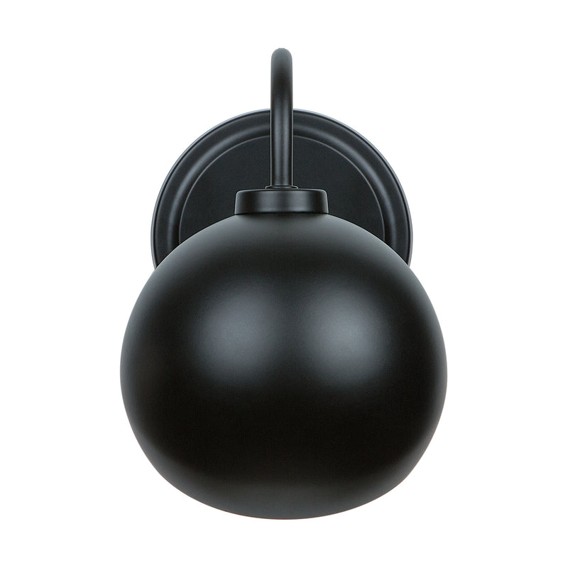 Capital Lighting 633111MB One Light Wall Sconce, Matte Black