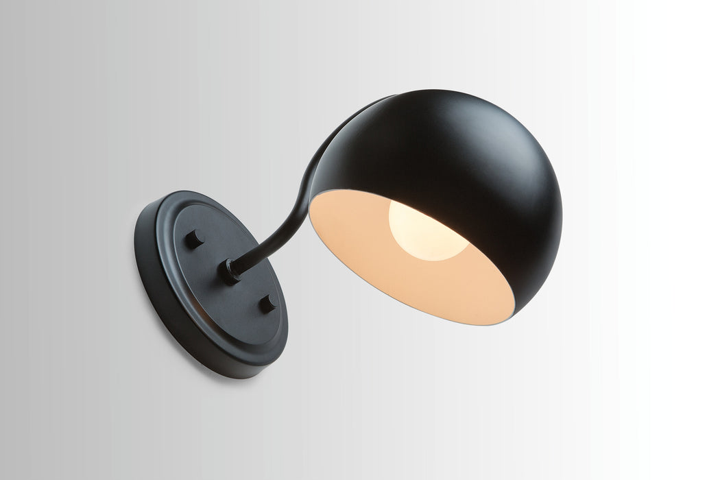 Capital Lighting 633111MB One Light Wall Sconce, Matte Black