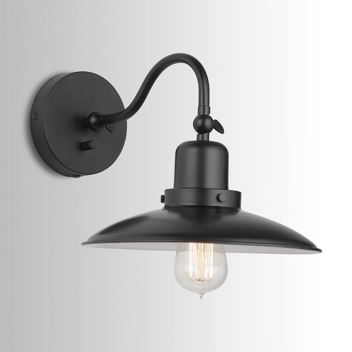 Capital Lighting 634811MB One Light Wall Sconce, Matte Black