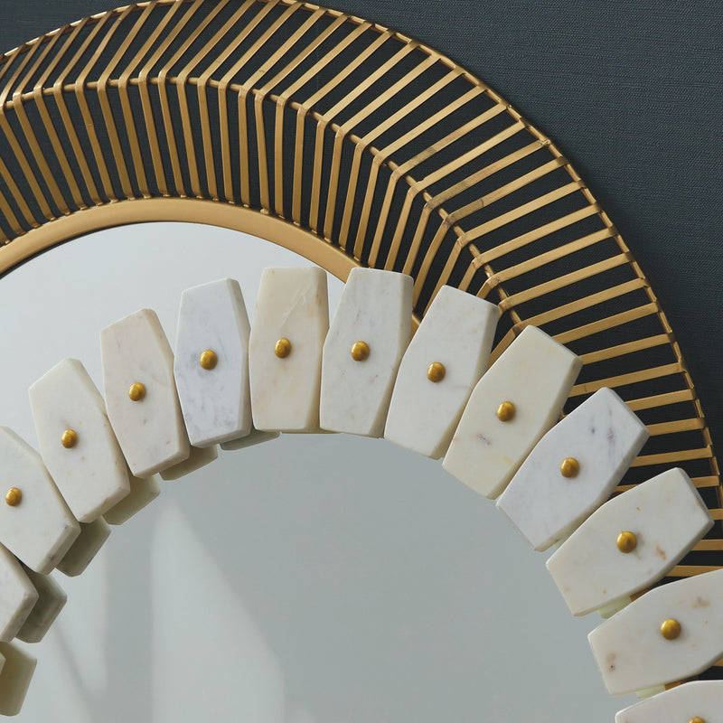 Capital Lighting 734006MM Mirror, Matte Gold