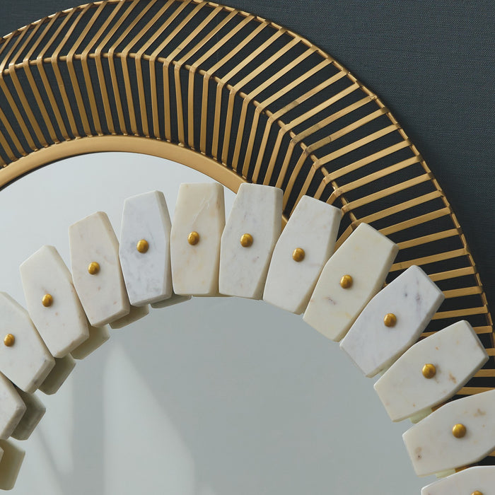 Capital Lighting 734006MM Mirror, Matte Gold