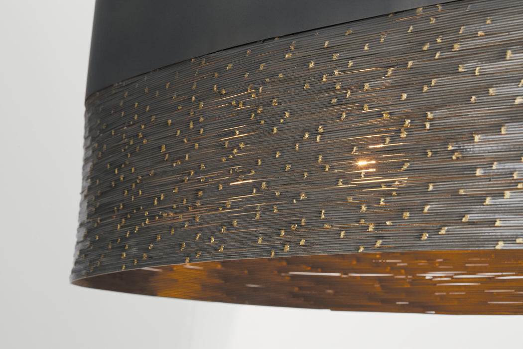 Capital Lighting 835151GI Five Light Island Pendant, Grey Iron