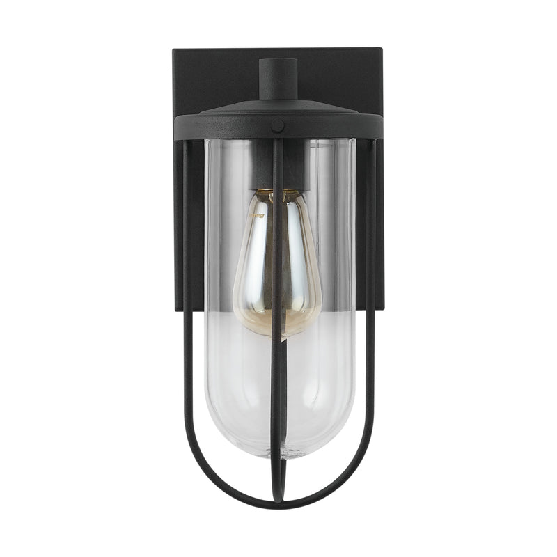 Capital Lighting 934211BK One Light Wall Mount, Black