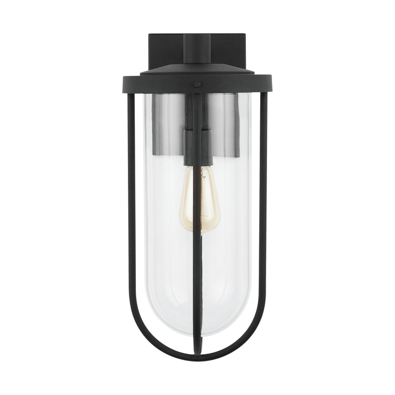 Capital Lighting 934212BK One Light Wall Mount, Black