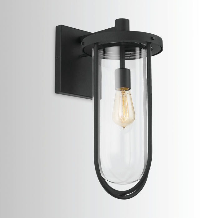 Capital Lighting 934212BK One Light Wall Mount, Black