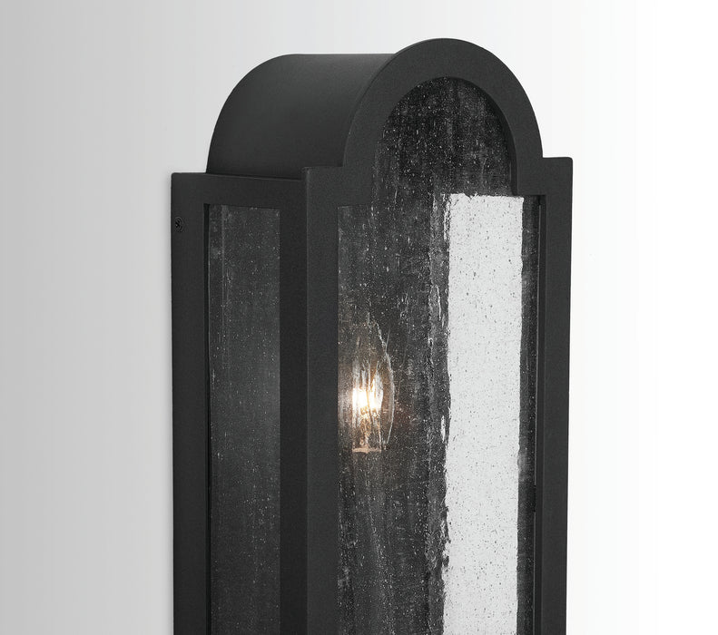 Capital Lighting 934511BK One Light Wall Mount, Black