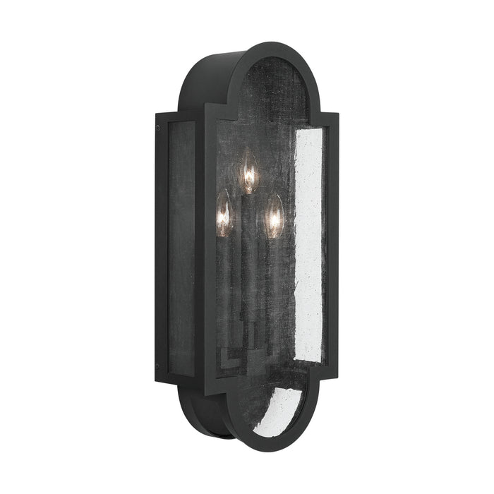 Capital Lighting 934531BK Three Light Wall Mount, Black