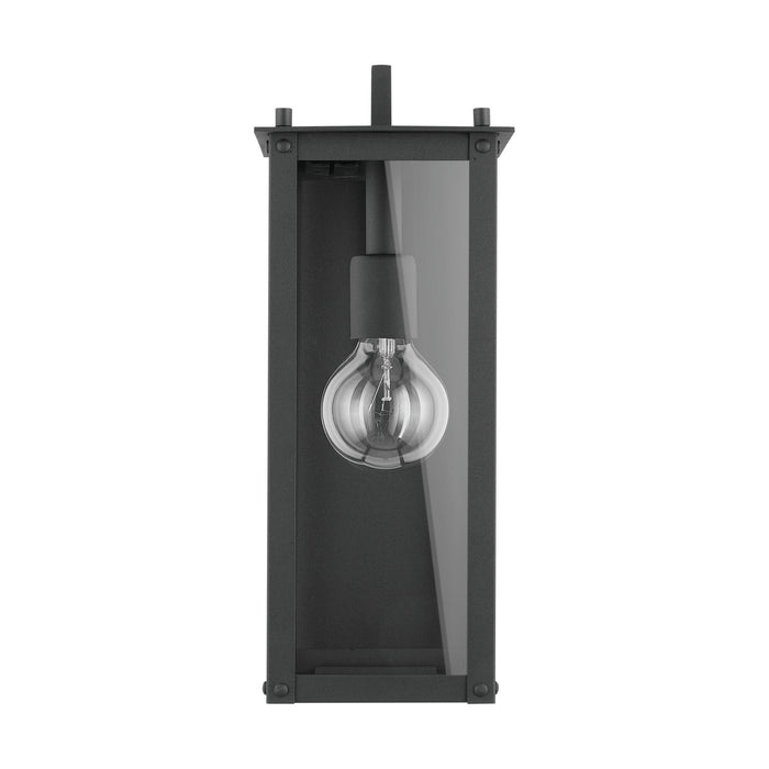 Capital Lighting 934611BK One Light Wall Mount, Black