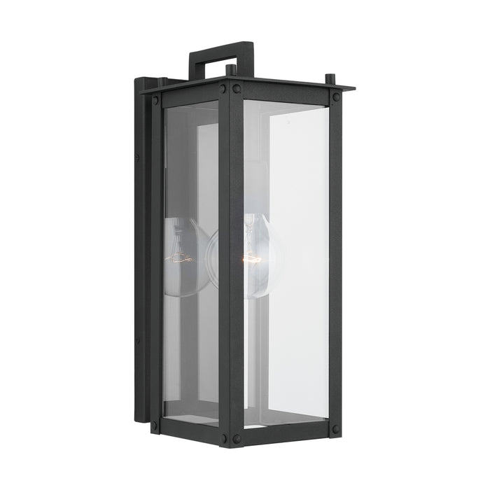 Capital Lighting 934611BK One Light Wall Mount, Black