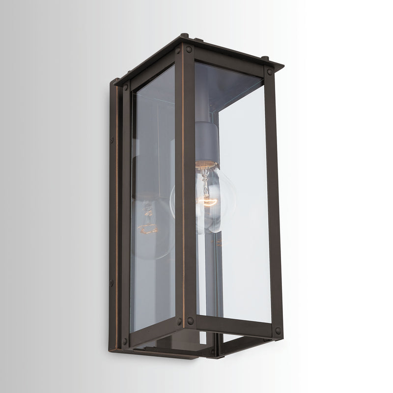 Capital Lighting 934611OZ One Light Wall Mount, Oiled Bronze
